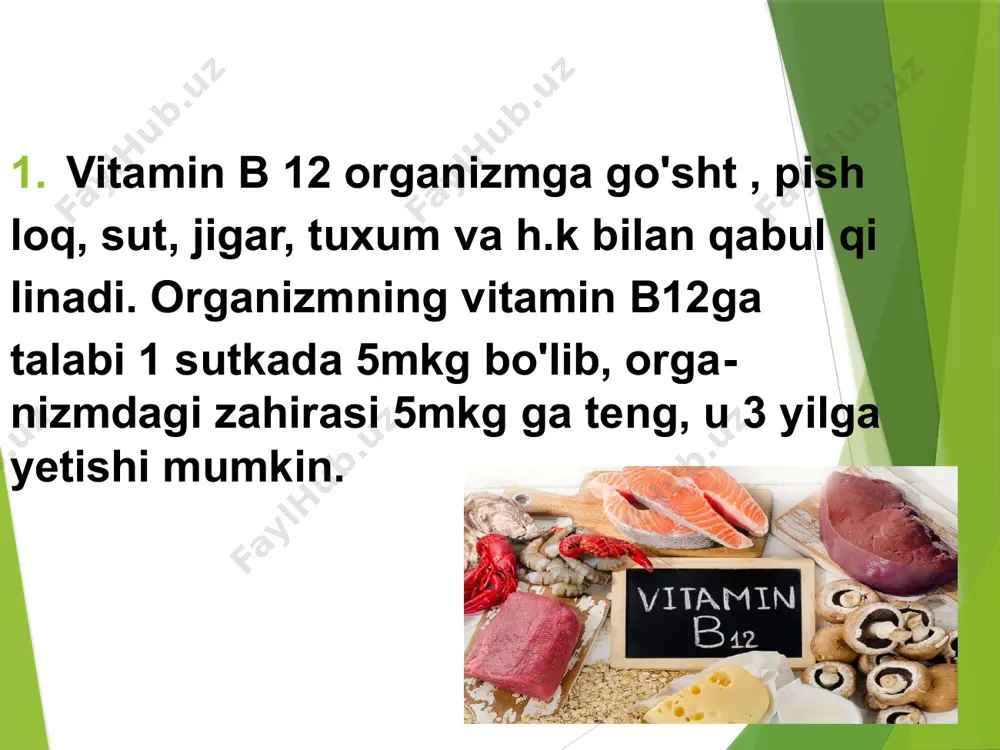 vitamin b12 yetishmovchiligi anemiyasi - Page 4