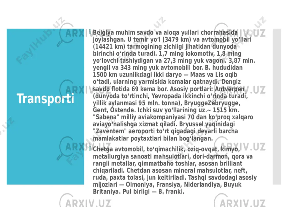 belgiya iqtisodiyoti - Page 4