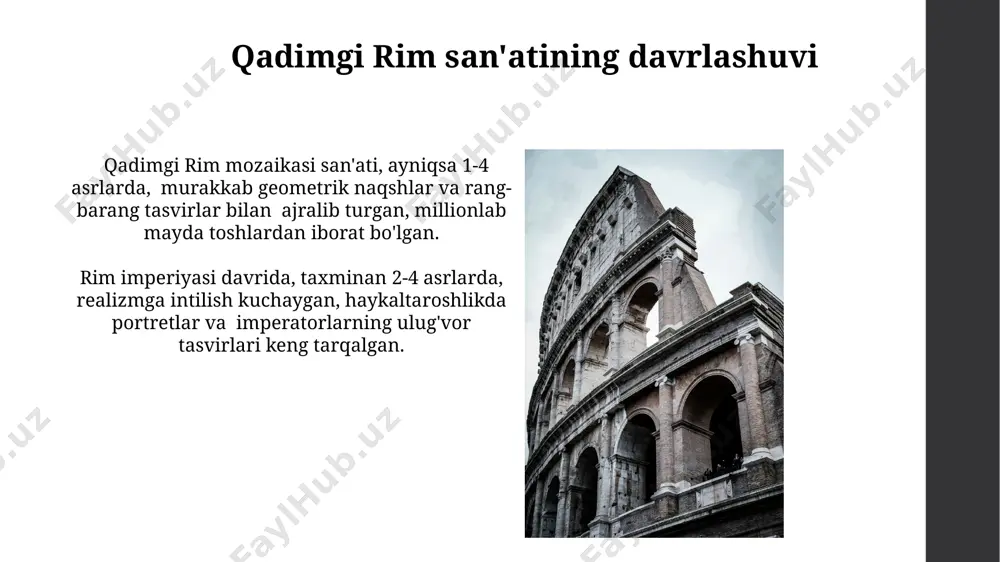 qadimgi rim davri sanati - Page 4