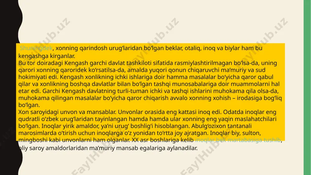 xiva xonligida mansablar - Page 5