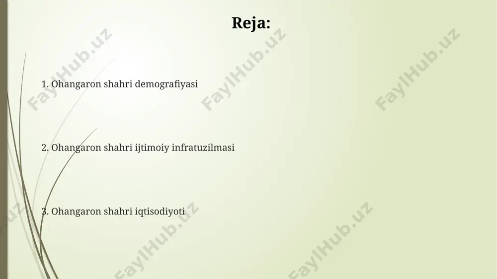 o'rinlari yaratilishi va aholining bandlik darajasining 15% ga oshishi kutilmoqda. ohangaron shahri atrofidagi qishloq xo'jaligi sohasida 2030-yilga borib, paxta yetishtirish hajmining 20% ga o'sishi va eksport hajmining toshkent viloyati bo'yicha 5% ni tashkil etishi prognoz qilinmoqda. ohangaron tumanidagi ta'lim muassasalarida 2024-yilda 10 mingdan ziyod o'quvchi zamonaviy texnologiyalar bilan jihozlangan sinf xonalarida ta'lim oladi. oʻhangaron shahri iqtisodiyoti shaharning yalpi ichki mahsulotida (yaim) qishloq xoʻjaligi, xususan, paxtachilik va bogʻdorchilikning ulushi 30% dan yuqori boʻlib, oʻhangaron tumanidagi fermer xoʻjaliklariga ta’sir koʻrsatadi. oʻhangaron shahri sanoati, asosan, paxta tozalash va toʻqimachilik korxonalariga tayanadi, 2022-yil ma’lumotlariga koʻra, ushbu sohada 5000 dan ortiq ishchi faoliyat yuritgan. oʻhangaron shahrida kichik va oʻrta biznesning rivojlanishi kuzatilmoqda, 2023-yilning birinchi choragida 150 dan ortiq yangi tadbirkorlik subyektlari roʻyxatdan oʻtkazildi, bu shahar iqtisodiyotining diversifikatsiyalanishiga yordam beradi. sanoat korxonalari оҳангарондаги "олтин водий" саноат зонасида 2023 йил якунига кўра 15 та янги корхона очилиши режалаштирилган бўлиб, улар 500 дан ортиқ янги иш ўрни яратади. …