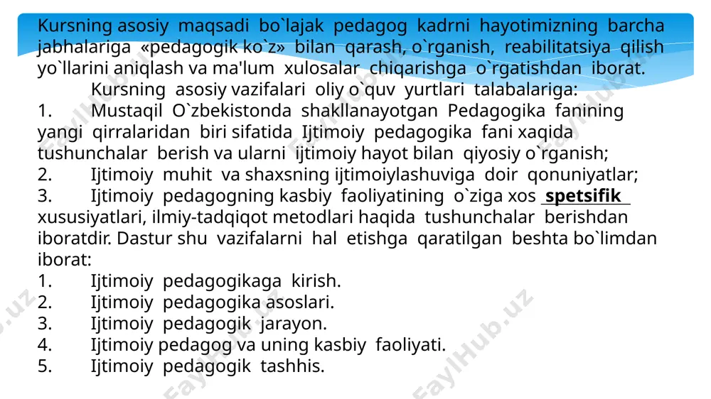 tarbiya va ijtimoiy tarbiya. ijtimoiylashuv mexanizmlari - Page 4