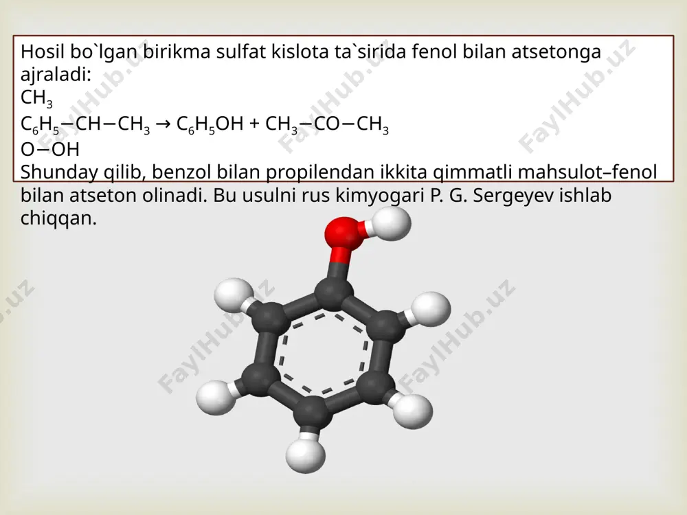 bir ikki atomli fenollarning olinish usullari - Page 5