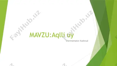 aqlliuy — PPTX