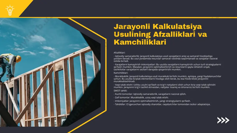 jarayonli kalkulatsiya usuli - Page 5