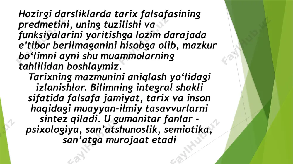 o‘simliklar dunyosini o‘z ichiga olgan butun biosferadan iborat. ikkilamchi daraja – bu inson va inson ongining borlig‘i bo‘lib, bu inson yaratgan yoki o‘zgartirgan tabiatdir. tabiat makon va vaqtda cheksiz hamda abadiydir milliy va umuminsoniy qadriyatlar dialektikasi sharq mutafakkirlari abu rayhon beruniy, abu ali ibn sino qadriyatlar haqida fikr-mulohaza yuritganlarida, eng avvalo, insonning ma‟naviy-ahloqiy fazilatlari, xislatlari, xosiyatlarini, insonning ruhiy-ma‟naviy kamolati uchun yordam beradigan buyuk xazinasini tushunganlar. sharqning buyuk allomasi abu rayhon beruniyning e‟tirof etishicha, qadriyatlar – borliqning nomoddiy holati bo’lib, odamlarning turmush-tarzi, ehtiyojlari, manfaatlari, orzulari va umid-lari bilan bevosita bog’liq bo’ladi. masalan, odamlar turmush tarzidagi hamkorlik, kishilarning dushmanga qarshi birlashib kurash zaruriyatidan kelib chiqqan musulmon sharqi mamlakatlarida keng tarqalgan diniy-falsafiy ta‟limot tasavvuf namoyondalari ham, qadriyatlar deganda insonning qadr-qimmati, uning ruhiy-ma‟naviy yetuk-ligiga qarab belgilanmog’i lozimligini qayta-qayta takrorladilar. xususan, tasavvufning eng yirik oqimlaridan biri kubraviyada ta‟kidlanishicha, insonning ruhiy-ma‟naviy yetukligini ifodalovchi asosiy mezonlar: tavba, zuhd, tavakkul, qanoat, uzlat, tavajjuh, sabr, muroqaba, zikr, rizo hisoblanadi. …