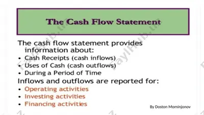 cash flow statement — PPTX