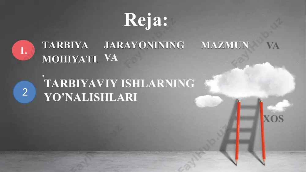 biyalanuvchilar o‘zboshimcha, itoatiz bo‘lsa, qattiq usul qo‘llanilishi lozim. abu nasr forobiy (870-950) “tarbiya kishini ezgulikka o‘rgatmog‘i kerak. ezguning har ishi chiroyli, har bir qadami go‘zal. ezgulik also qarimaydi” yusuf xos xojib tarbiyani juda murakkab jarayon deb tushunadi. “u beldan madorni, tandan quvvatni, ko‘zdan nurni, dildan oromni talab qiladi”, - degan fikrni bildiradi. yusuf xos xojib (1017-1077) abu rayhon beruniy inson va axloqiy tarbiya haqida fikr yuritar ekan, “insonga yer yuzini obod etishi va uni boshqarib turishi uchun aql-zakovat ato etilgan, shuning uchun har bir inson yuksak axloqli bo‘lishi lozim”, - deydi. abu rayhon beruniy (973-1048) abu ali ibn sino bola tarbiyasi haqida fikr bildirar ekan, bola tarbiyasini unga ism qo‘yishdan boshlashni lozim deb topadi. bolaga munosib ism tanlash ota- onaning dastlabki olijanob vazifasideb biladi. ibn sino bola tarbiyasi bilan avvalo ota- ona shug‘ullanishi kerak deydi. abu ali ibn sino (980-1037) tarbiya — aniq maqsadli hamda ijtimoiy-tarixiy tajriba asosida yosh avlodni …