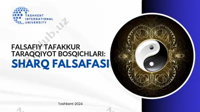 mavzuning ahamiyati va mazmuni — PPTX
