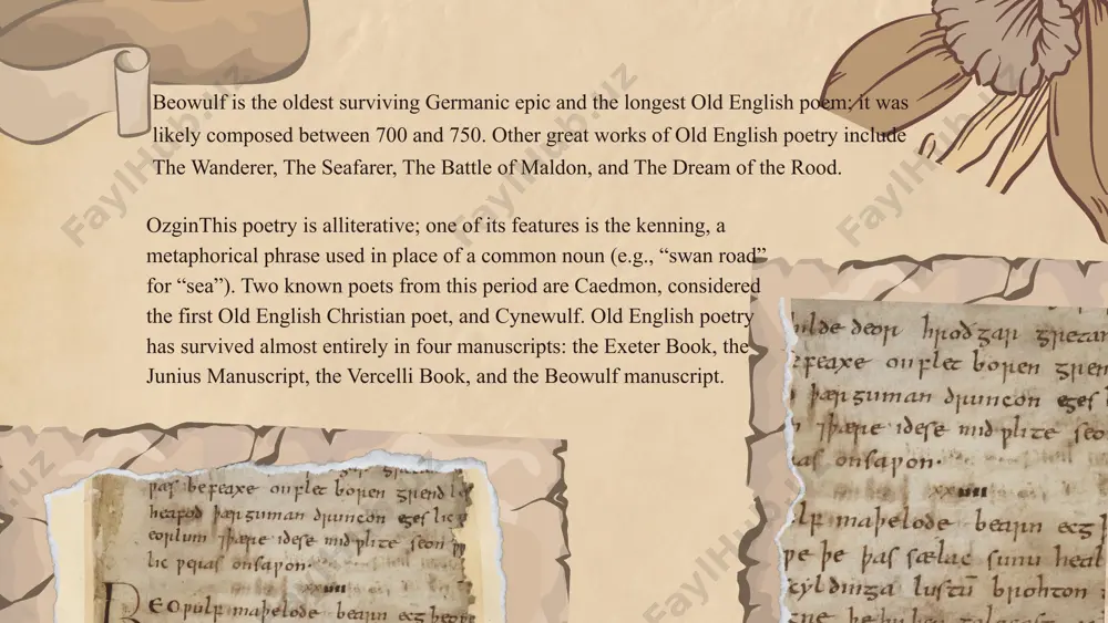 old english (anglo-saxon) (beowulf) - Page 5