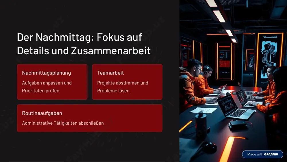 tagesablauf: struktur und effizienz - Page 5