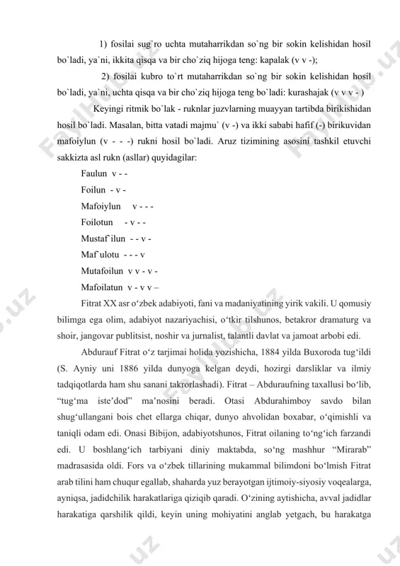 a taniqli odam edi. onasi bibijon, adabiyotshunos, fitrat oilaning toʻngʻich farzandi edi. u boshlangʻich tarbiyani diniy maktabda, soʻng mashhur “mirarab” madrasasida oldi. fors va oʻzbek tillarining mukammal bilimdoni boʻlmish fitrat arab tilini ham chuqur egallab, shaharda yuz berayotgan ijtimoiy-siyosiy voqealarga, ayniqsa, jadidchilik harakatlariga qiziqib qaradi. oʻzining aytishicha, avval jadidlar harakatiga qarshilik qildi, keyin uning mohiyatini anglab yetgach, bu harakatga qoʻshildi, hatto ashaddiy targʻibotchilaridan biriga aylandi. jadidlar maslahati va yordami bilan bir guruh yoshlar, jumladan fitrat istanbulga oʻqishga yuboriladi. u 1909–1913 yillarda turkiyada tahsil oldi. 1909 yili istanbulda “hindistonda bir farangi ila buxoroli bir mudarrisning bir necha masalalar ham usuli jadida xususida qilgan munozarasi” kitobi bosilib chiqdi. “munozara…” buxoroda bosilishiga amir ruxsat bermagach, istanbulda nashr etilgan edi. forscha yozilgan ushbu asarni hoji muin oʻzbekchaga aylantirdi va “turkiston viloyatining gazeti”da bostirdi (1911 y. ). 1913 yilda esa asar alohida kitob holida chiqdi, unga behbudiy kirish soʻzi yozdi. “hibs qilish, oʻldirish, sangsor qilish …