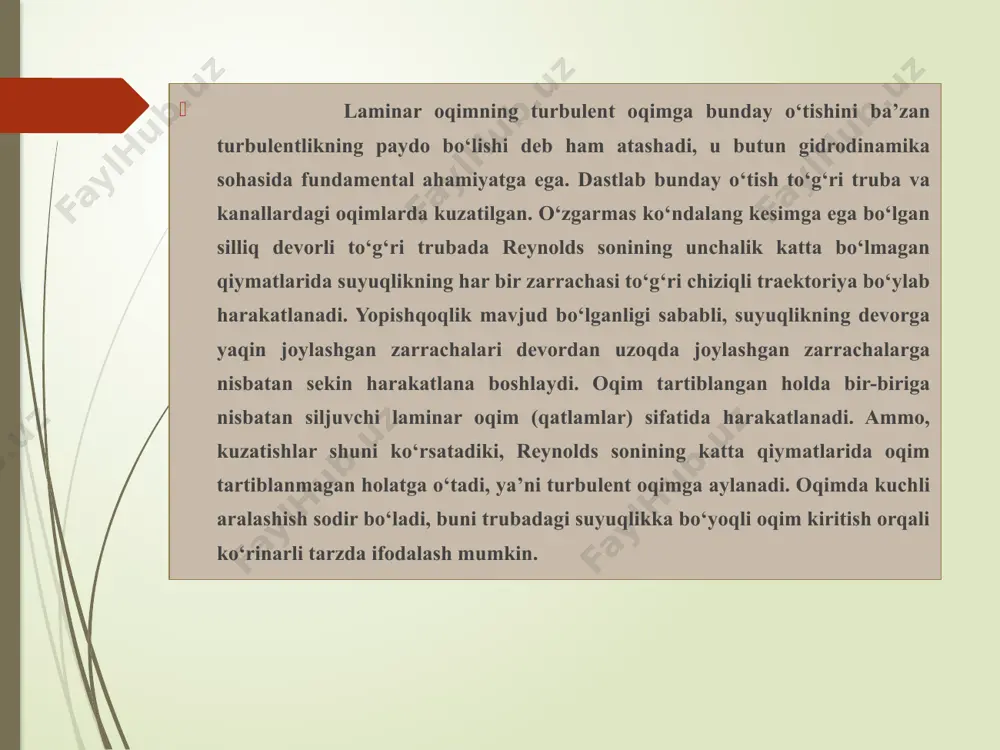 real suyuqliklarning harakati - Page 4