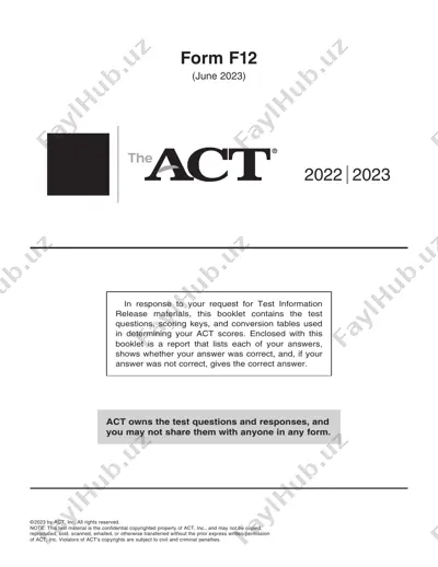 test information release materials — PDF