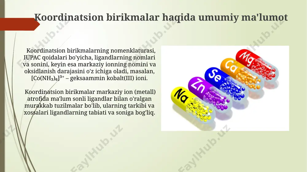 kompleks birikmalarning nomlanishi - Page 4