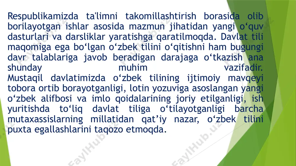 o'zbek tilini so'zlash - Page 5