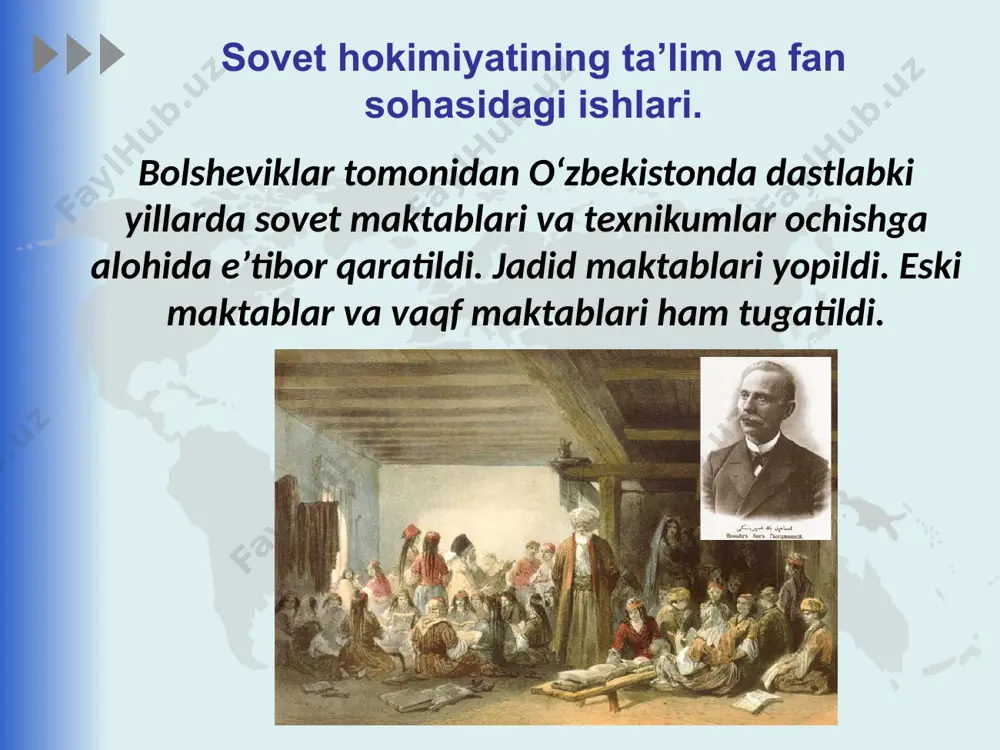 sovet mustabid tuzumida o'zbekiston madaniyati - Page 3