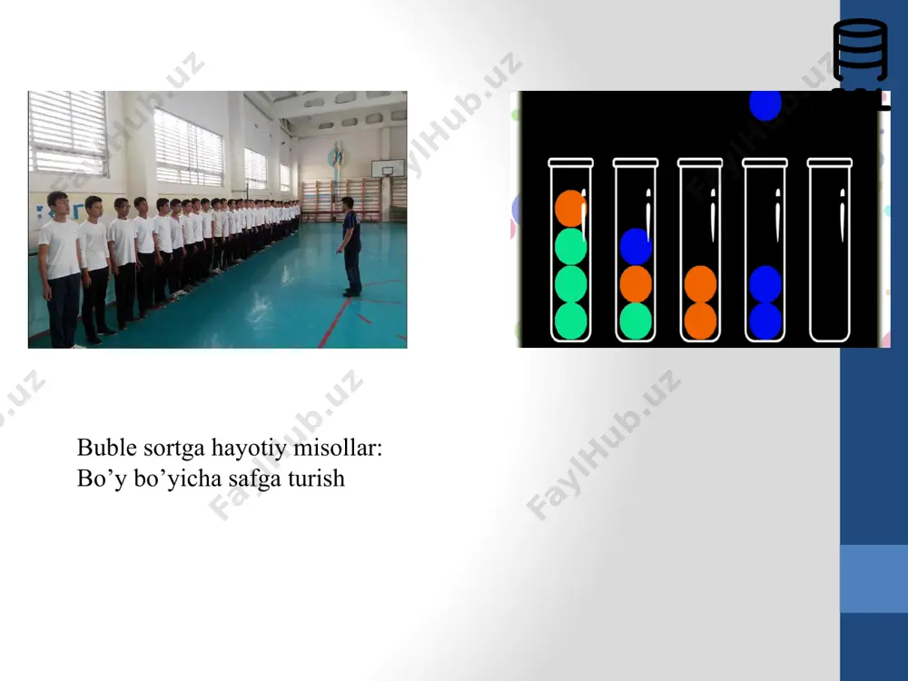 saralashning qat’iy usullari va ularning samaradorligi - Page 5