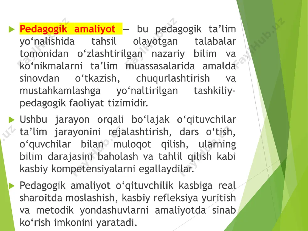 pedagogik amaliyotning asosiy tushunchalari - Page 2