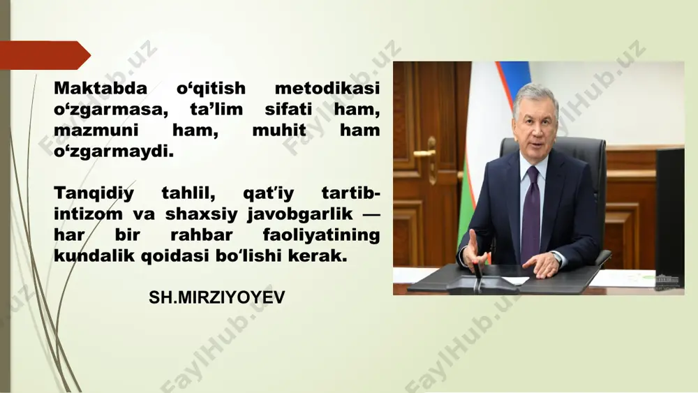 ton respublikasi xalq ta’limi vazirining “ummiy o‘rta ta’lim muassasalarining pedagogik kengash to‘g‘risidagi namunaviy nizomni tasdiqlsh haqida” gi buyrug‘iga o‘zgartirish kiritish to‘g‘risidagi. 2021-yil 17-deksbr 36-mh-son buyruq. 4 dyui fikricha, maktablarda pedagogik kengash faoliyati shaffof va samarali bo‘lishi uchun o‘qituvchilar, ota-onalar va o‘quvchilar orasida faol hamkorlik va ochiq muloqot bo‘lishi kerak. kengashning qaror qabul qilish jarayoni shaffof bo‘lishi va har bir a’zoning fikri inobatga olinishi muhim. john dewey “democracy and education” (1916) freire ta’lim jarayonida erkinlik va adolat tamoyillariga asoslangan yondashuvni qo‘llab-quvvatlagan. uning fikriga ko‘ra, pedagogik kengash faoliyatining shaffofligi va samaradorligini oshirish uchun barcha ishtirokchilar bir xil huquq va imkoniyatlarga ega bo‘lishi kerak. demokratiya va tenglik prinsiplari asosida boshqaruv tizimini yo‘lga qo‘yish zarur. paulo freire “pedagogy of the oppressed” (1968) behbudiy ta’lim jarayonlarida shaffoflik va demokratiya tamoyillariga asoslangan boshqaruvning ahamiyatini ta’kidlagan. uning fikricha, ta’lim beruvchilarning samaradorligini oshirish uchun barcha ishtirokchilar ochiq muloqotda bo‘lishi va qaror qabul qilish jarayonida faollik ko‘rsatishi kerak. mahmudxo‘ja …