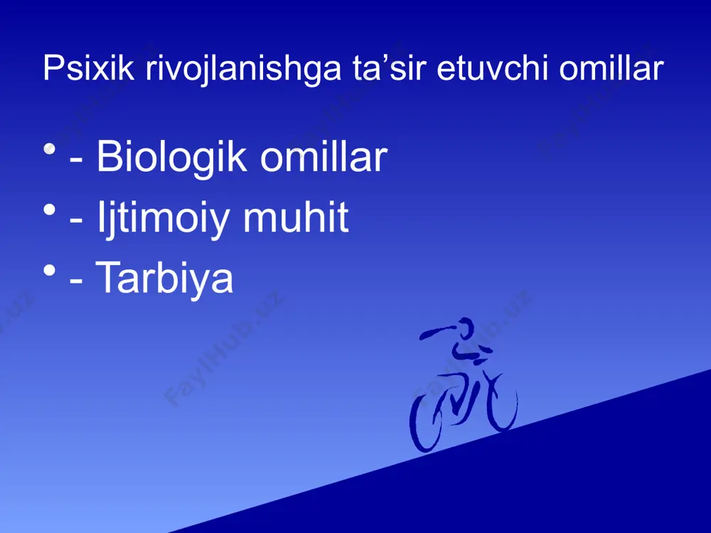 psixik rivojlanish va uni davrlashtirish muammosi - Page 3