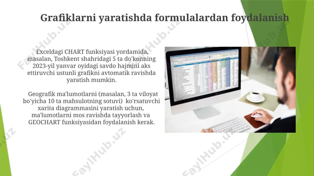 ms excel formulalari va ularning ishlatilinishi - Page 5