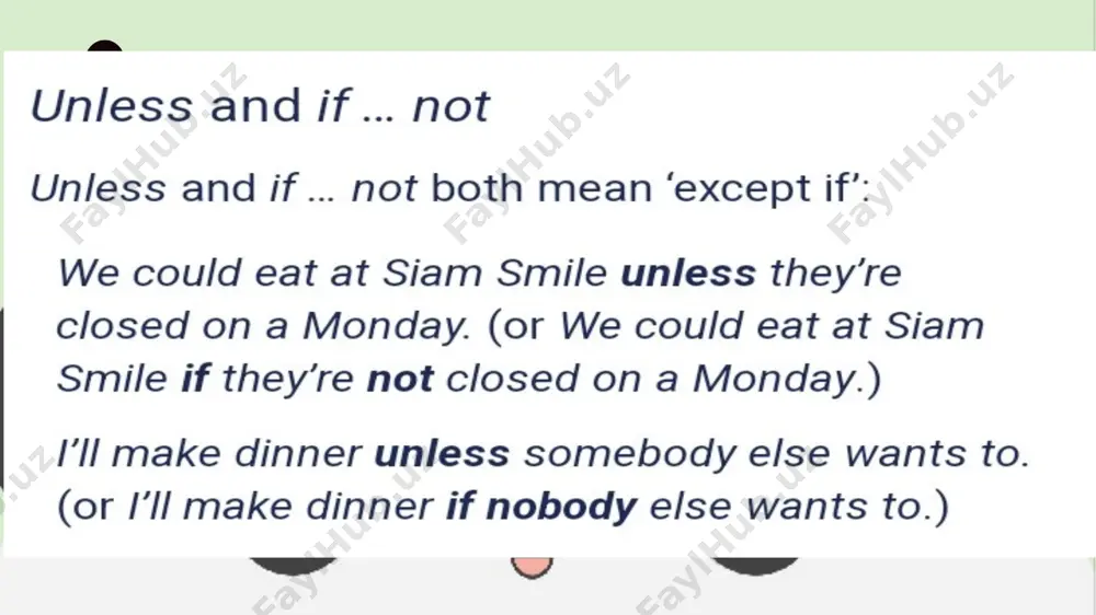 what are if...not and unless - Page 3