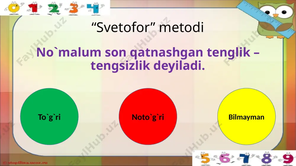 matematika darslarida interfaol metodlar va didaktik o`yinlardan foydalanish. - Page 4