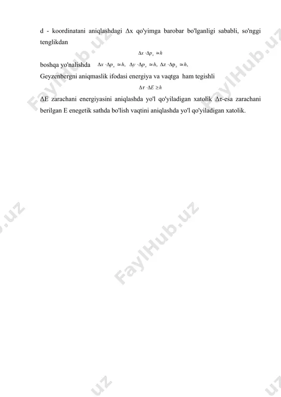 moddaning to’lqin xossasi. noaniqlik ifodasi - Page 4