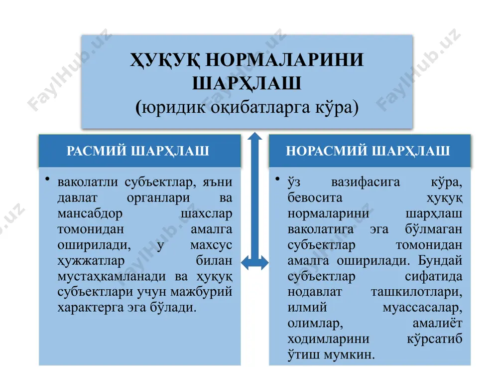 ҳуқуқ нормаларини шарҳлаш - Page 5
