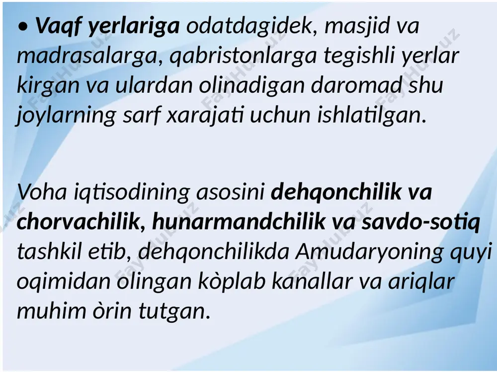 xonliklar iqtisodi va iqtisodiy markazlar - Page 4