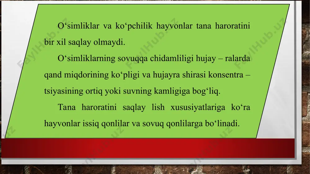 tuproq muhitidagi abiotik omillar va ularning organizmlarga ta’siri - Page 5