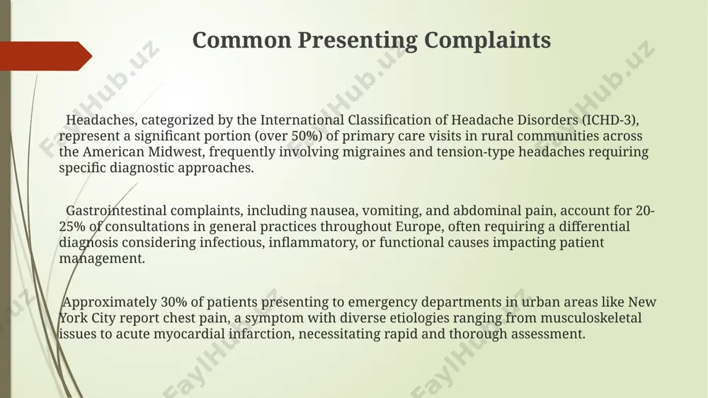 new york city. these require the patient's interpretation. importance of medical history detailed medication history, including dosages and frequency of drugs like ibuprofen (200mg tablets), is crucial for preventing drug interactions, especially if a patient is already prescribed 5 or more medications, thus avoiding adverse reactions in up to 8% of cases. family history, particularly cardiovascular disease prevalence in relatives from countries like ireland, significantly impacts risk assessment for conditions such as hypertension, affecting treatment plans for at least 15% of patients aged 45 and over in the uk. accurate medical history, including past surgeries like appendectomies performed in locations such as california, helps doctors differentiate between 20 common symptoms and 5 rare conditions, improving diagnosis accuracy by up to 30%. physical examination techniques during a neurological examination of a patient in new york city with suspected stroke, assessing cranial nerve function (cns ii-xii) involves 12 distinct tests, evaluating visual …