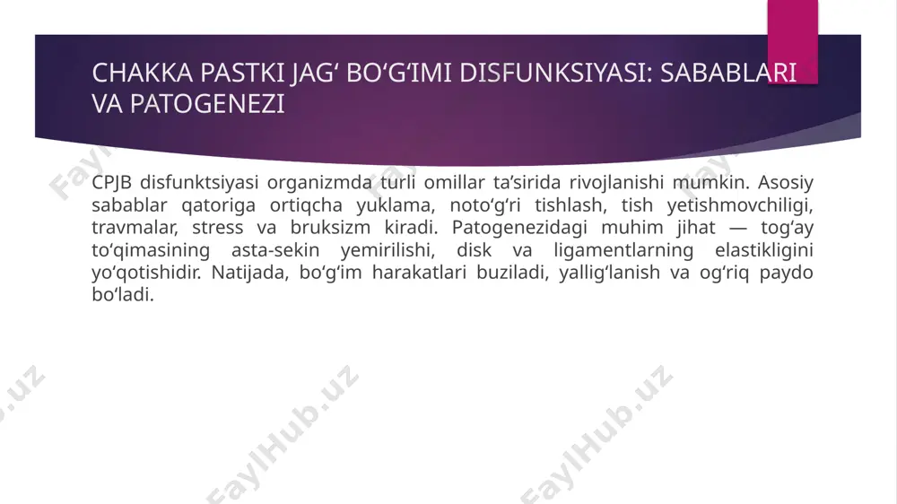 osteoartroz.chakka pastki jagʻ böğimi disfunksiyasi - Page 5