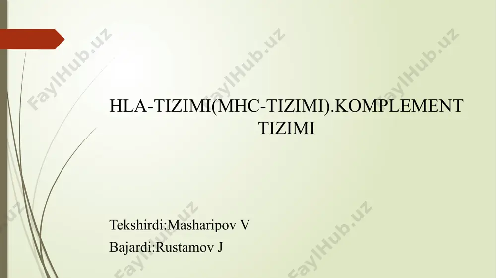 i sitotoksik t-hujayralari deb ataladi ) deb ataladigan t-limfotsitlarni o'ziga tortadi. ba'zi yangi ishlar mhc i da 10 aminokislotadan, 11-14 aminokislotadan uzunroq antijenlarni taqdim etishi va sitotoksik t-hujayra reaktsiyasini keltirib chiqarishi mumkinligini taklif qildi. mhc i sinf oqsillari hla oqsillaridan farqli o'laroq, 15-xromosomadagi gen tomonidan kodlangan b2-mikroglobulin bilan bog'lanadi mhc ii sinfiga mos keladigan hlalar ( dp , dm , do , dq va dr ) hujayra tashqarisidan t-limfotsitlarga antigenlarni taqdim etadi. ushbu maxsus antijenler t-yordamchi hujayralar (shuningdek, cd4 -musbat t hujayralari deb ataladi) ko'payishini rag'batlantiradi , bu esa o'z navbatida antikor ishlab chiqaruvchi b-hujayralarni ushbu o'ziga xos antigenga antikor ishlab chiqarishni rag'batlantiradi. o'z-o'zidan antijenler tartibga soluvchi t hujayralari tomonidan bostiriladi . immun tizimiga ma'lum bir hla turi bo'yicha antijenlarning qaysi (bo'laklari) taqdim etilishini bashorat qilish qiyin, ammo bu bilan bog'liq texnologiya yaxshilanmoqda. mhc iii sinfiga mos keladigan hla'lar komplement tizimining komponentlarini kodlaydi hla boshqa rollarga ega. ular kasallikdan himoya …