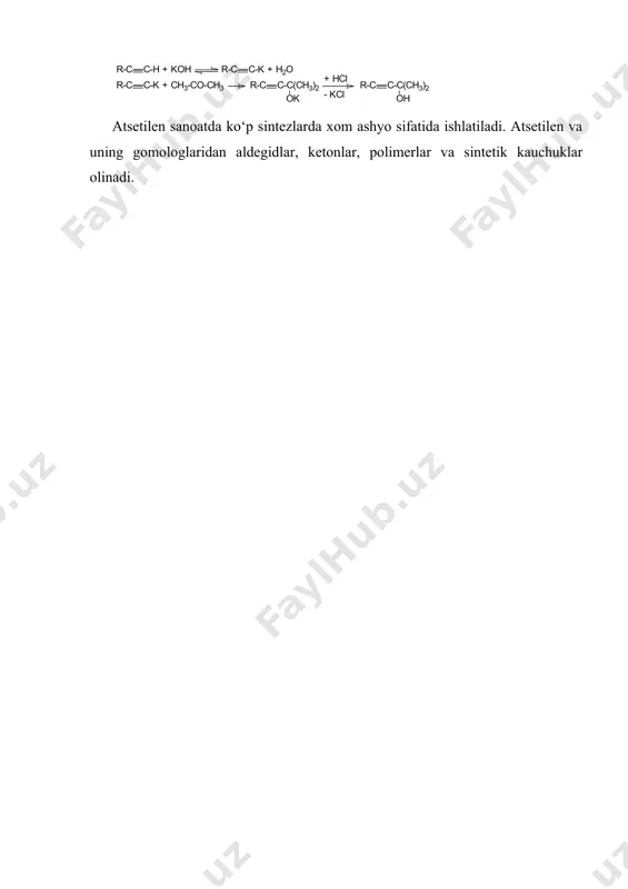 alkinlarning kimyoviy xossalari - Page 4