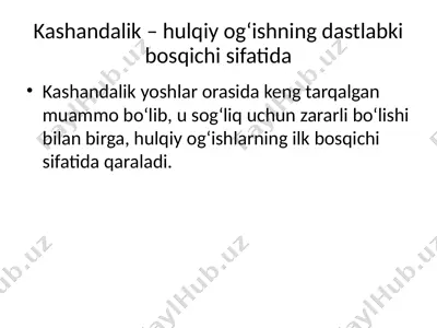 kashandalik — PPTX