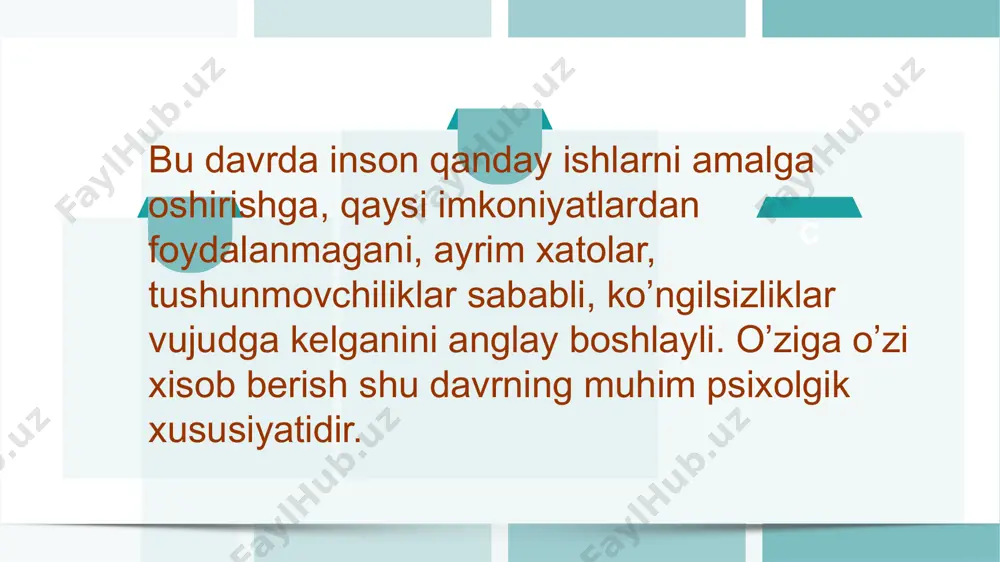 yosh davrlar psixologiyasi - Page 4