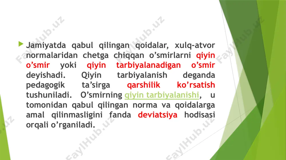 deviant xulq – ijtimoiy-pedagogik muammo sifatida - Page 5