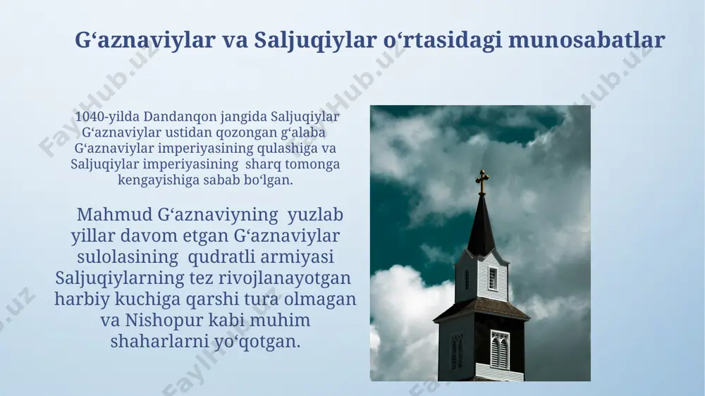 gʻaznaviylar va saljuqiylar davlati - Page 5