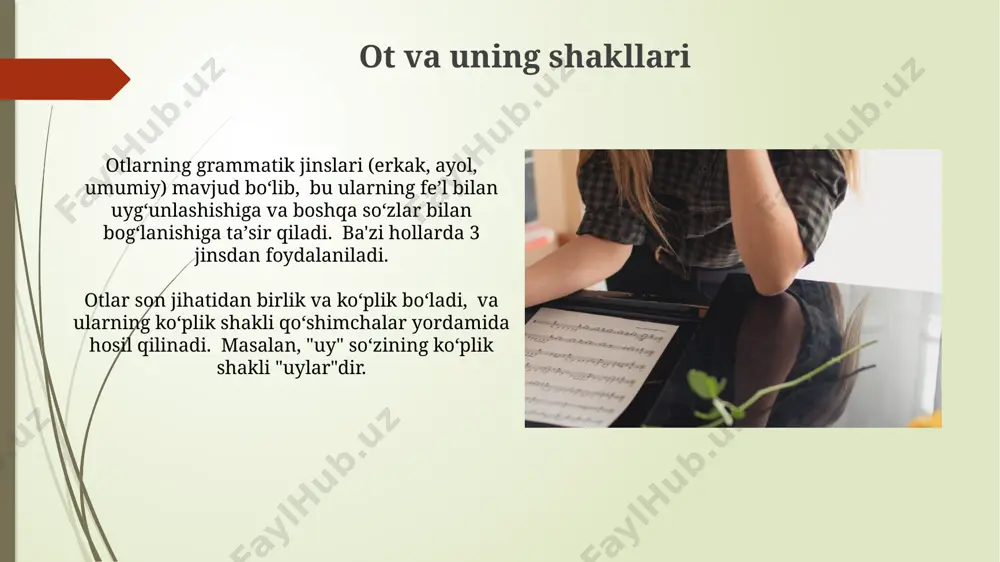 grammatik qoidalar va turlari taqdimoti - Page 5