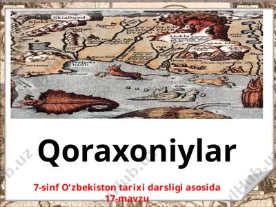qoraxoniylar. 7 - sinf — PPTX
