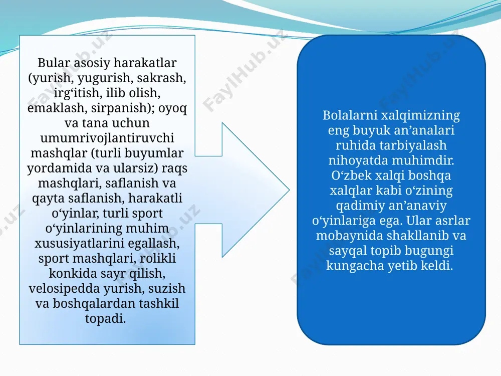 maktabgacha yoshdagi bolalar uchun asosiy harakatlarning ahamiyati - Page 5