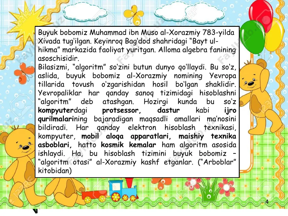 o‘zbek tili leksikasining boyish manbalari. - Page 4