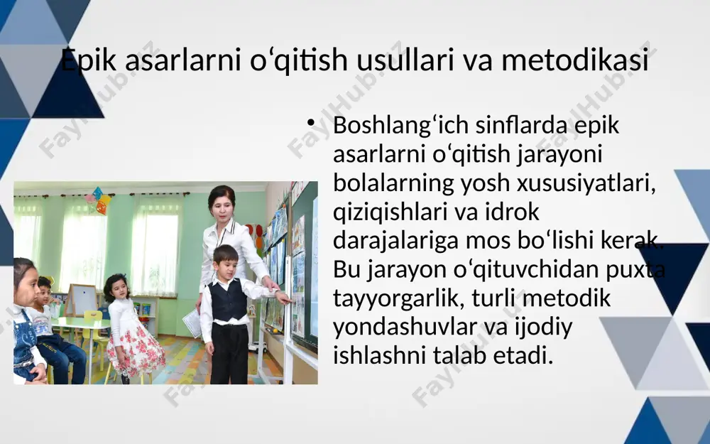 epik asarlarning o‘qitilishi - Page 5