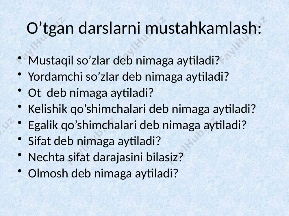ona tili va adabiyot fanidan dars materiali - Page 4