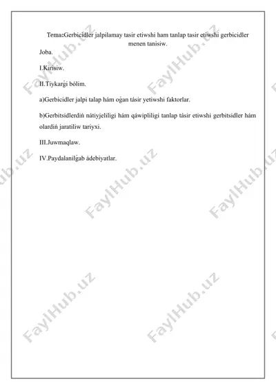 gerbicidler — DOCX