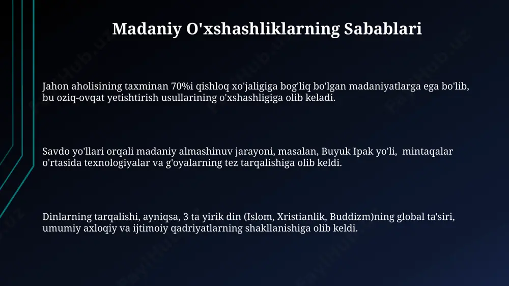 dunyo xalqlari madaniyatidagi umumiylik va farqlar - Page 3