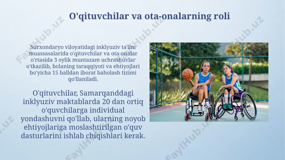 imkoniyati cheklangan bolalarni inklyuziv ta'lim va tarbiyalash konsepsiyasi - Page 5