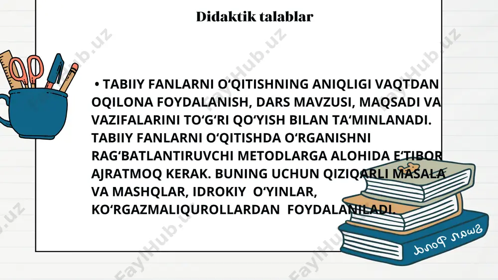 tabiat fanlarini o'qitish - Page 5